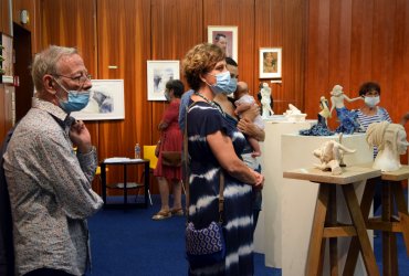 INAUGURATION EXPOSITION ATELIER DE PLAISANCE SCULPTURE